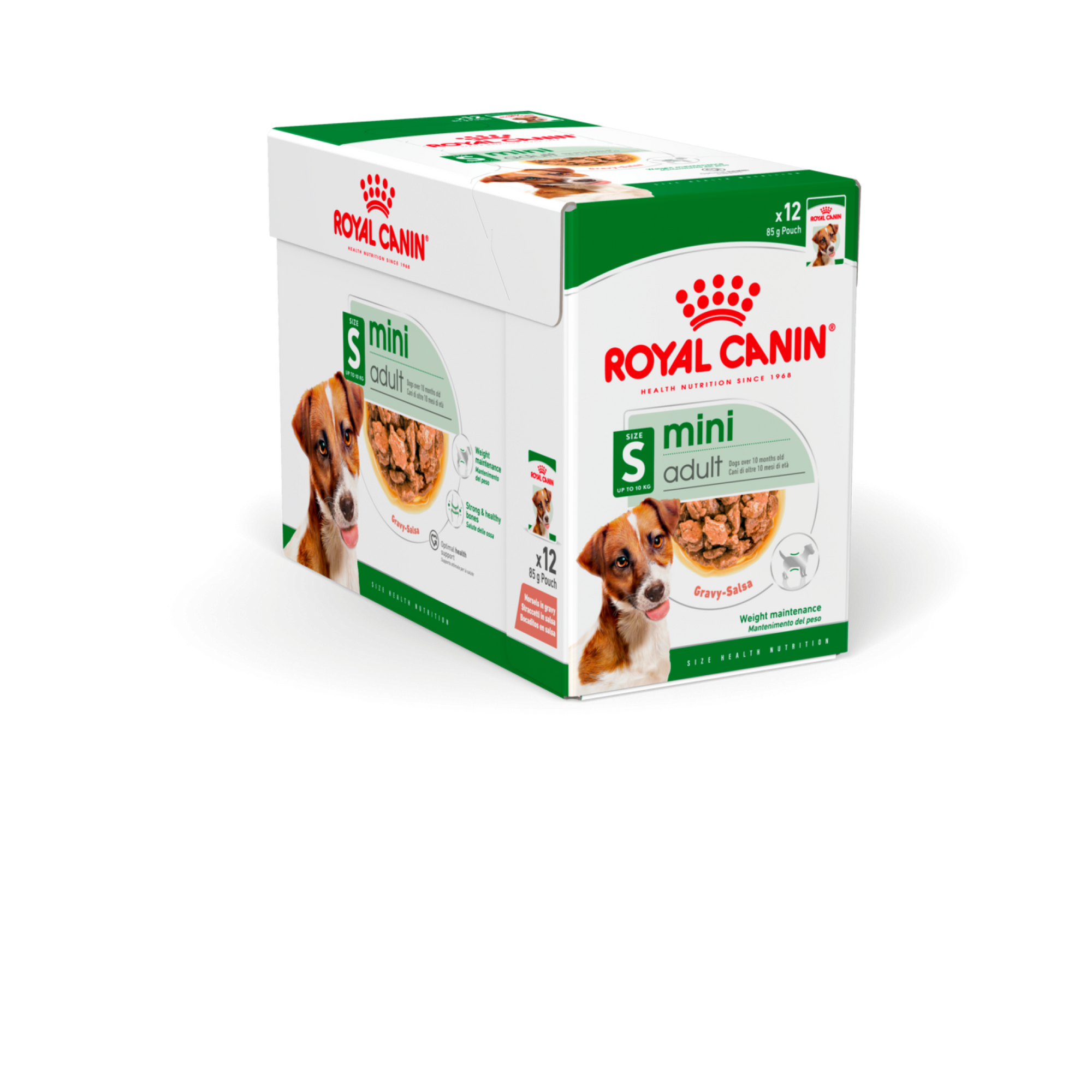 Size Health Nutrition Mini Ageing Gravy (Wet Food - Pouches) 12 x 85 g