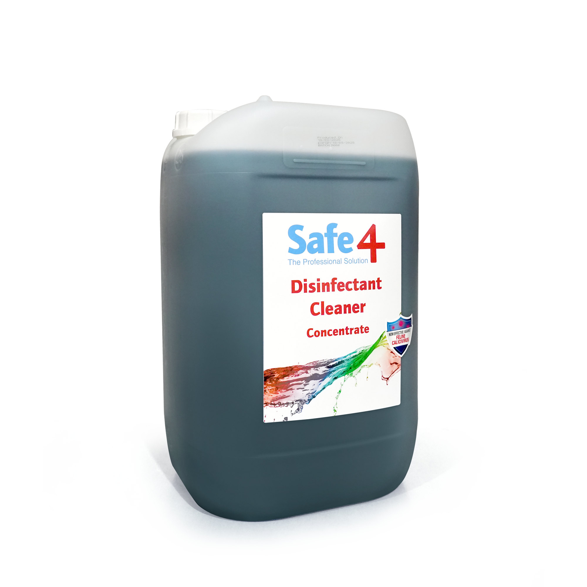Safe4 Concentrated Disinfectant Cleaner Enhanced Formula