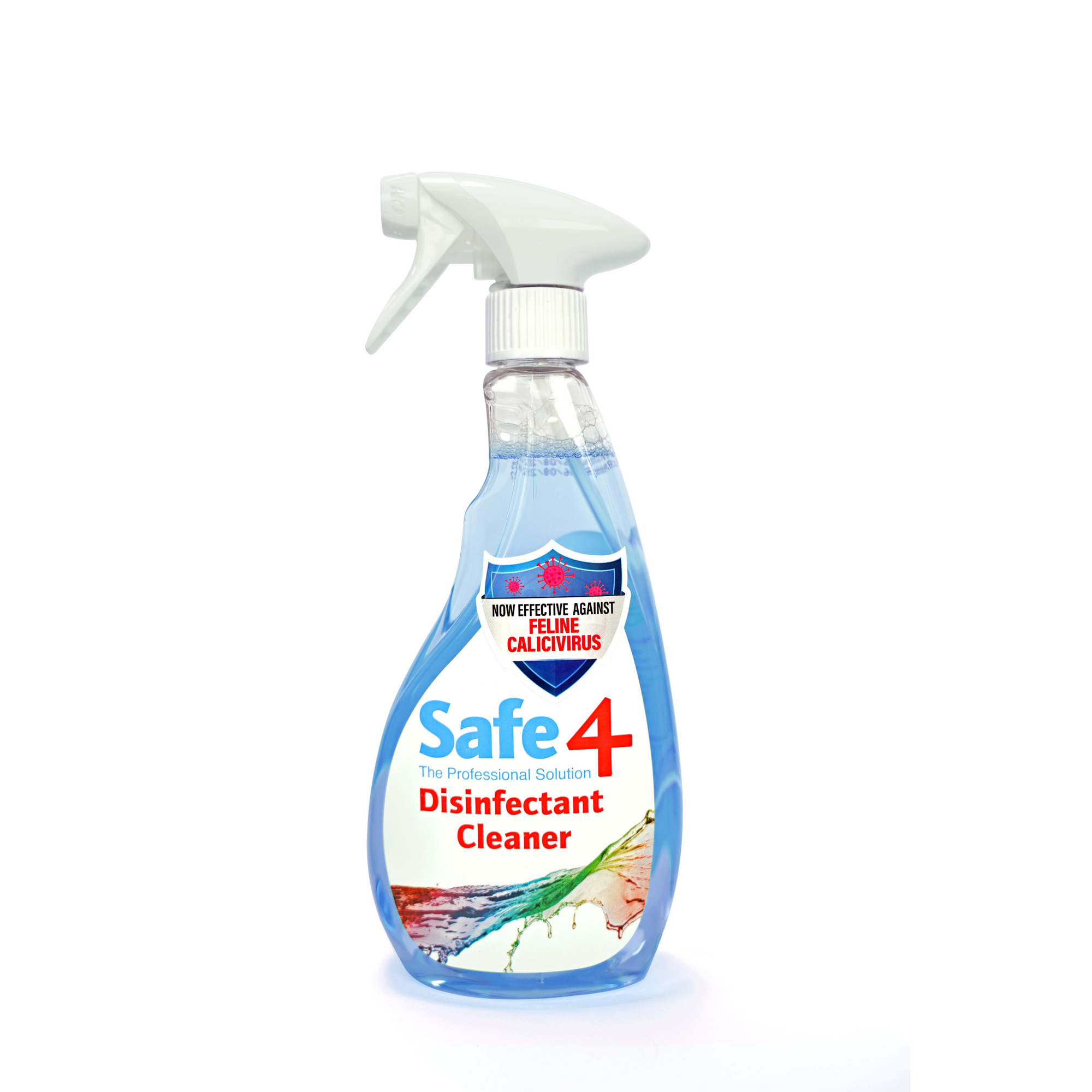 Safe4 Disinfectant Pre-Diluted Spray 1:10 Dilution, Freshmint Scent, Enhanced Formula, 500 ml