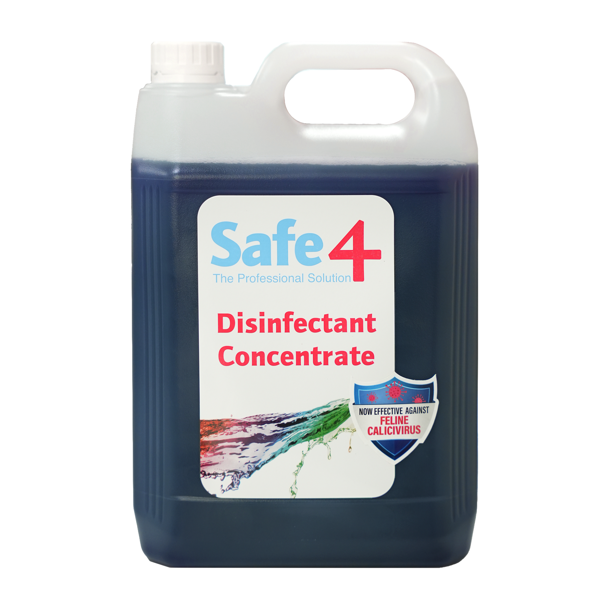Safe4 Concentrated Disinfectant Cleaner Enhanced Formula