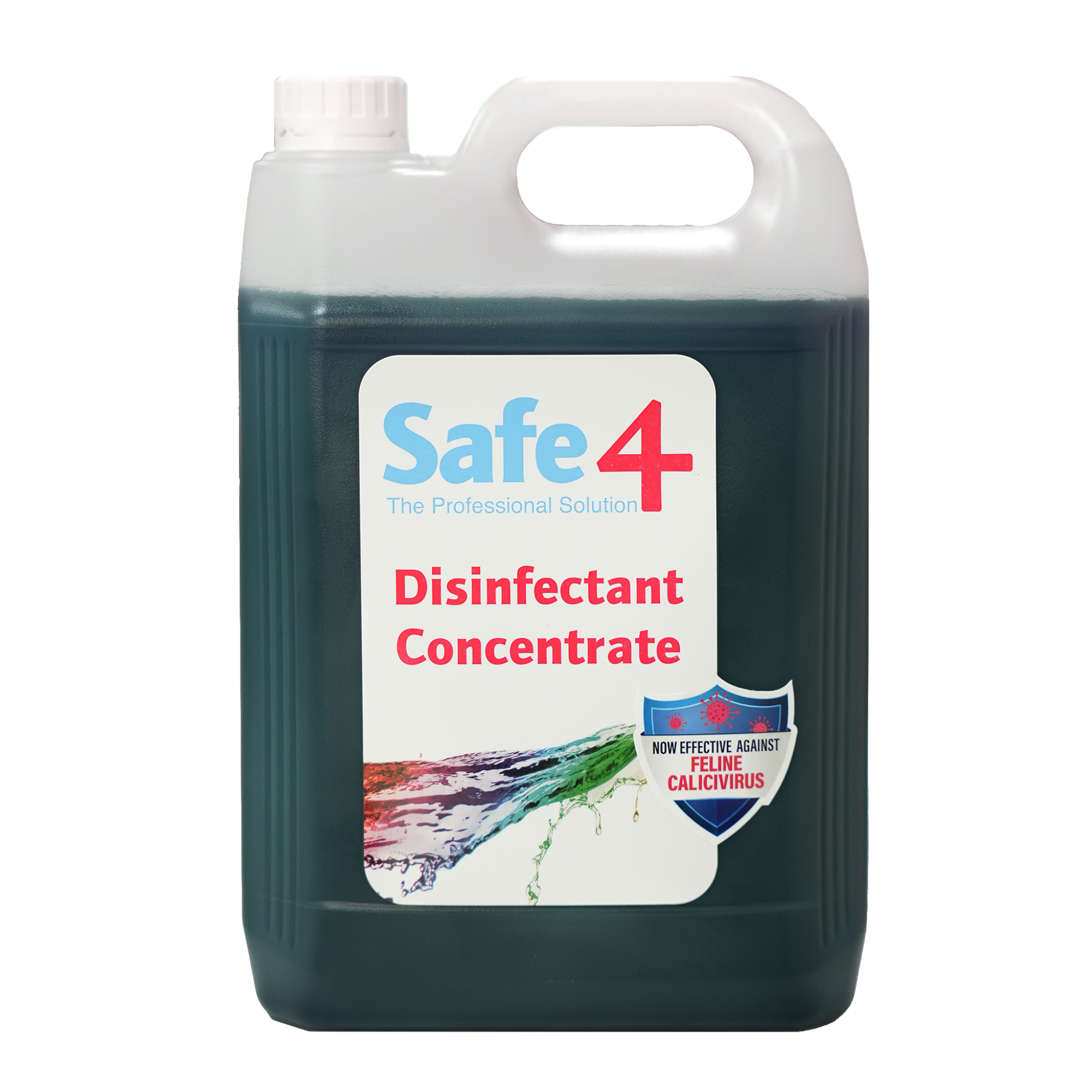 Safe4 Concentrated Disinfectant Cleaner Enhanced Formula