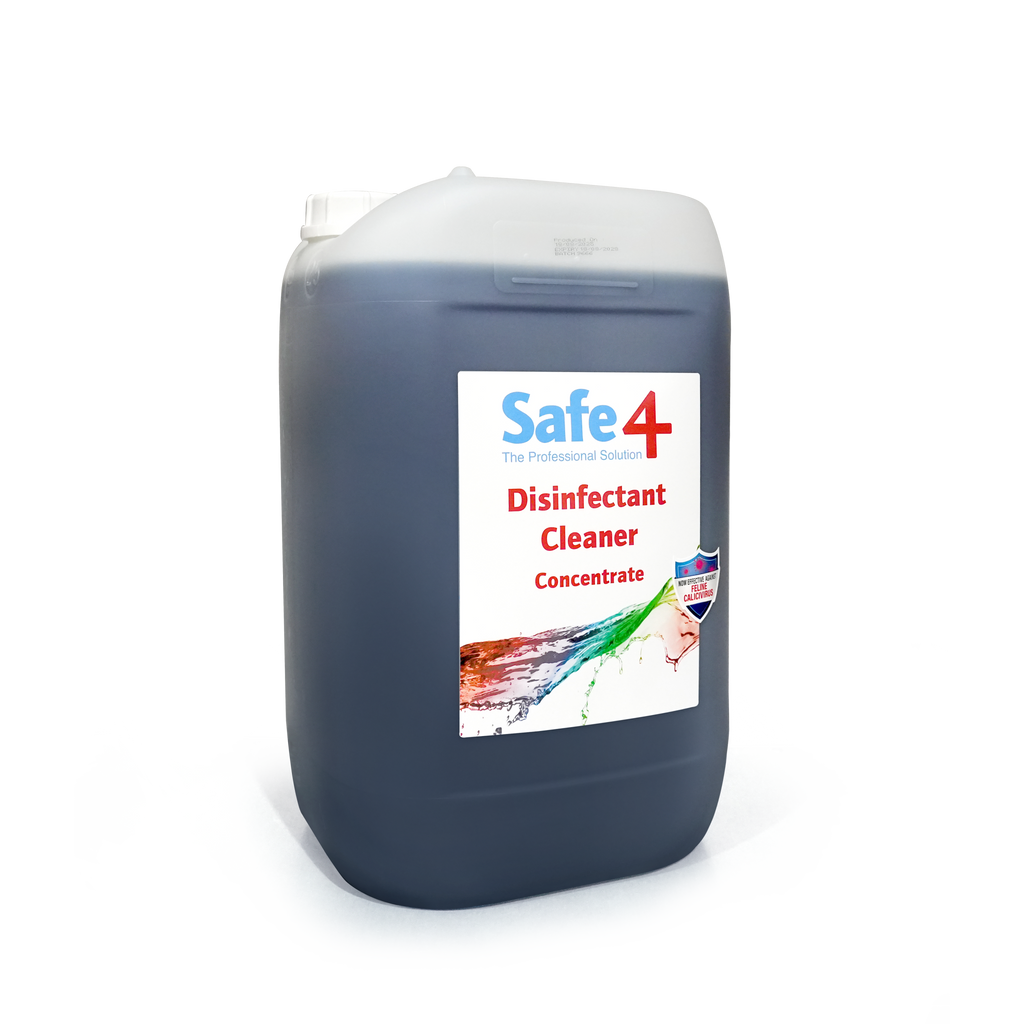 Safe4 Concentrated Disinfectant Cleaner Enhanced Formula
