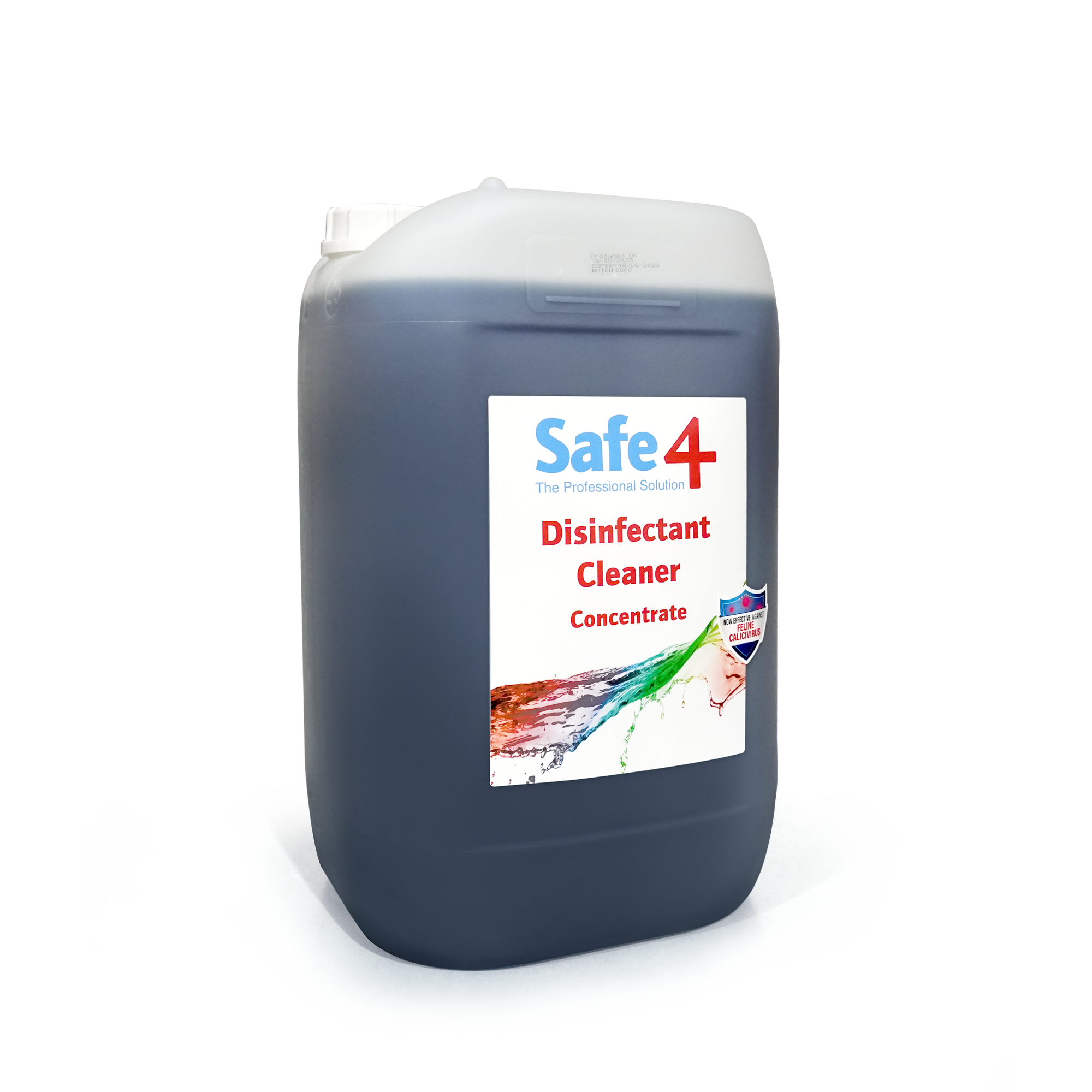 Safe4 Concentrated Disinfectant Cleaner Enhanced Formula