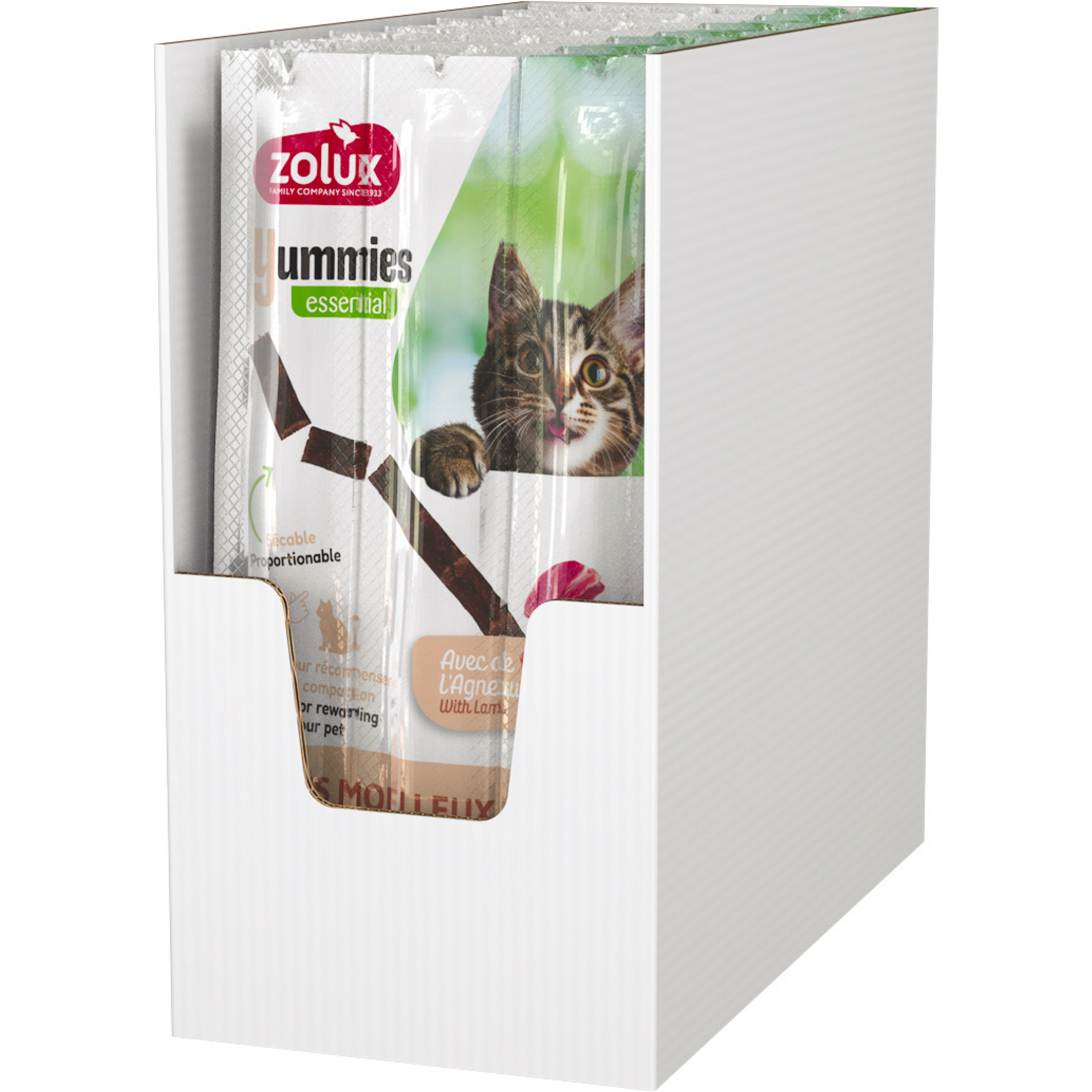 Zolux Yummies Cat Lamb Rice 3/pk