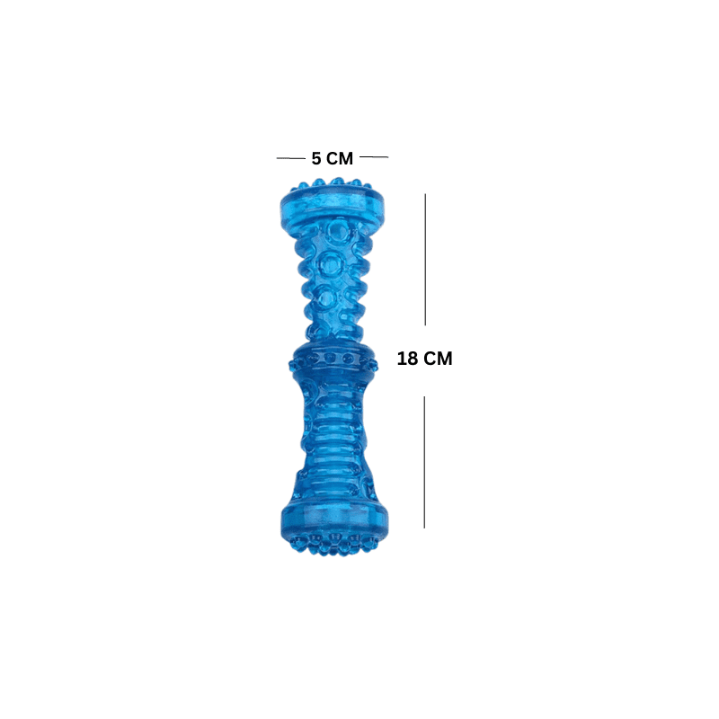 For Pet Durable Rubber Dog Chew Toys With Sound - 18Cm (Mixed Colors)