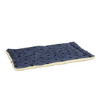 QuietTime Reversible Paw Print Fleece Pet Bed