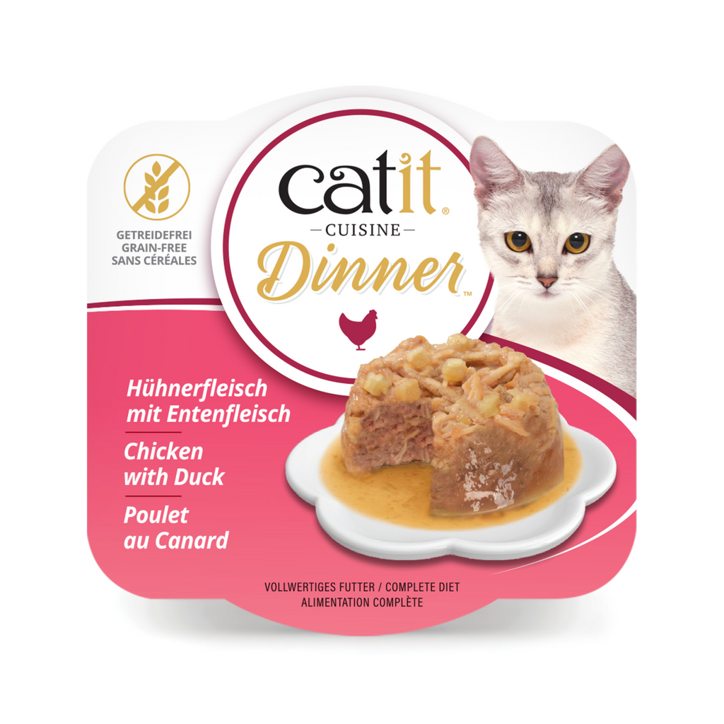 Catit Chicken Dinner Multipack, 12 x 75 g