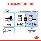 Royal Canin Indoor Sterilised 7+ in Chunks In Gravy Cat Wet Food 12 x 85 g - Pack of 12