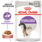 Feline Health Nutrition Sterilised Gravy (Wet Food - Pouches) 12 x 85 g
