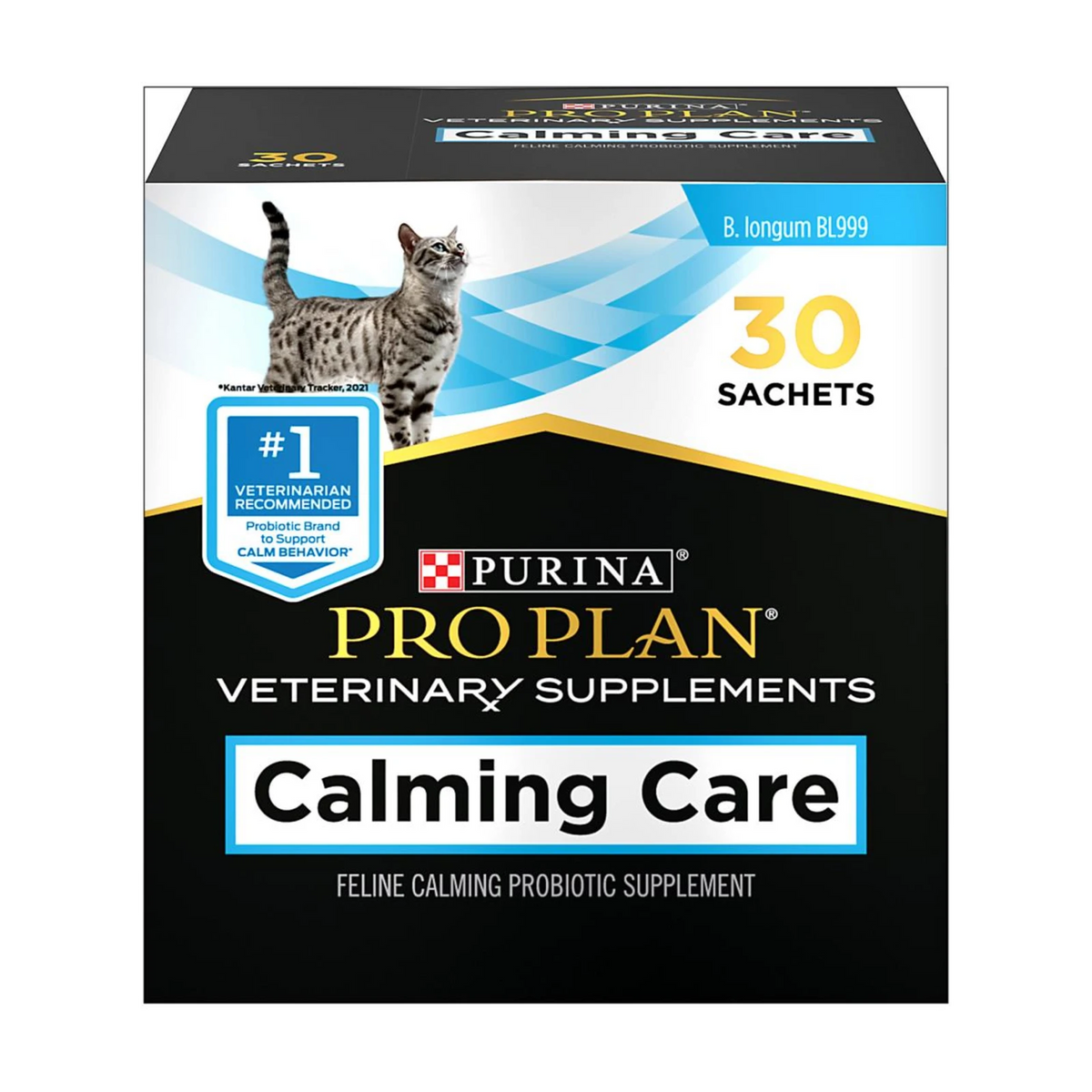 PRO PLAN VETERINARY SUPPLEMENTS CALMING CARE CAT SUPPLEMENTS, 30 SACHETS X 1 G