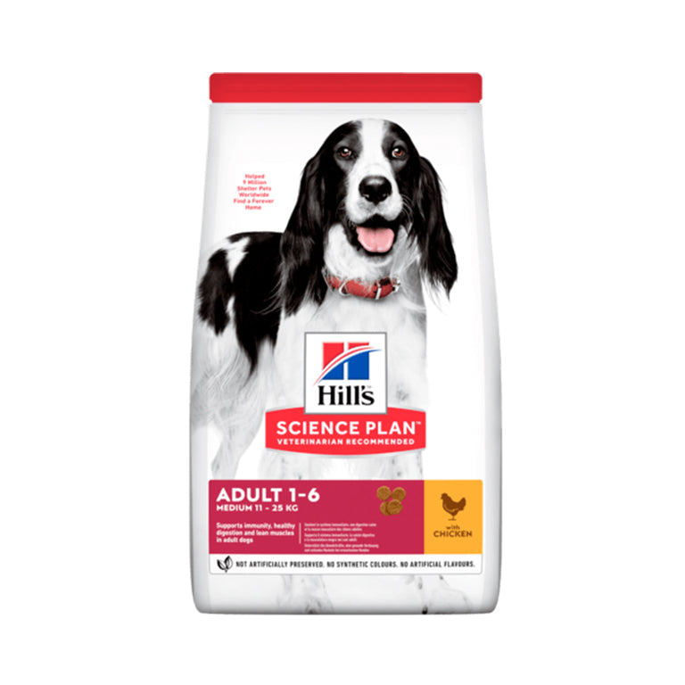 Hill's Science Plan Medium Adult Dog Food with Chicken