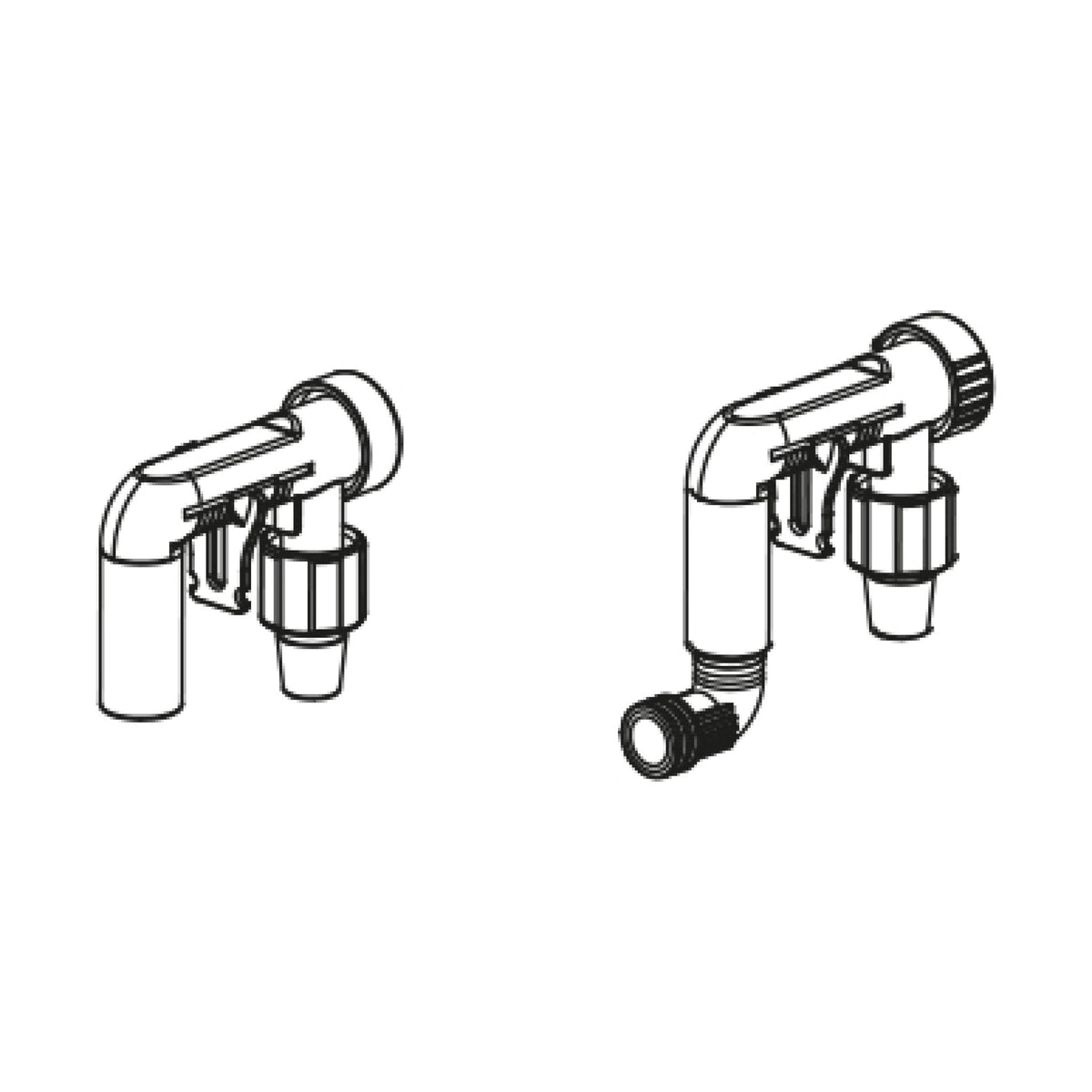 Mega Filtra Replacement Intake & Output Connectors Kit