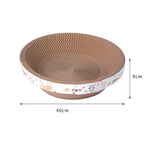Mimi Cardboard Cat Scratcher Pad – 40 × 9 cm