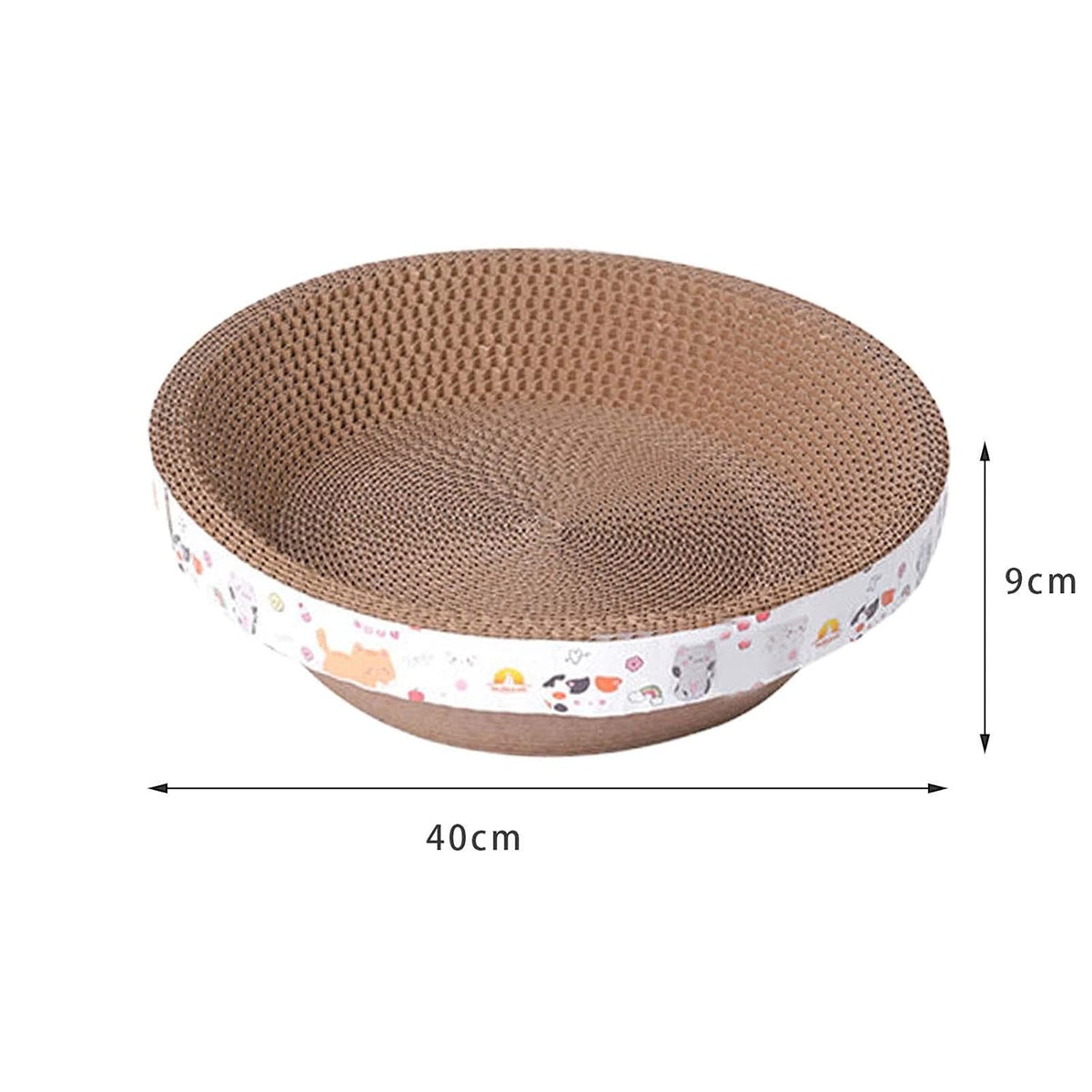 Mimi Cardboard Cat Scratcher Pad – 40 × 9 cm