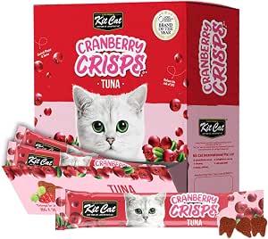 Kit Cat Cranberry Crisps Tuna 1 Box (20g x 50 sachets)