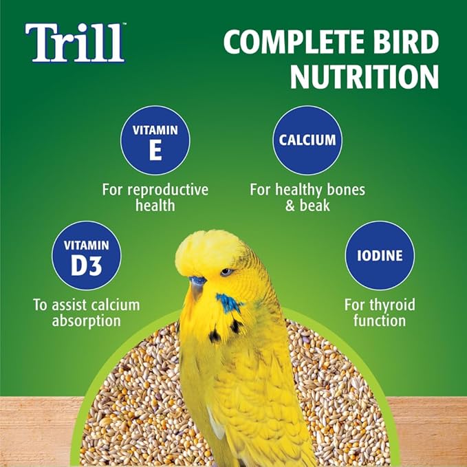 Trill Budgie Seed Mix Bird Food