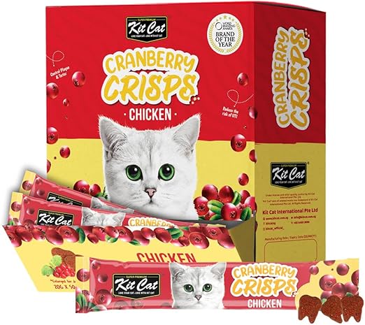 Kit Cat Cranberry Crisps Chicken 1 Box (20g x 50 sachets)