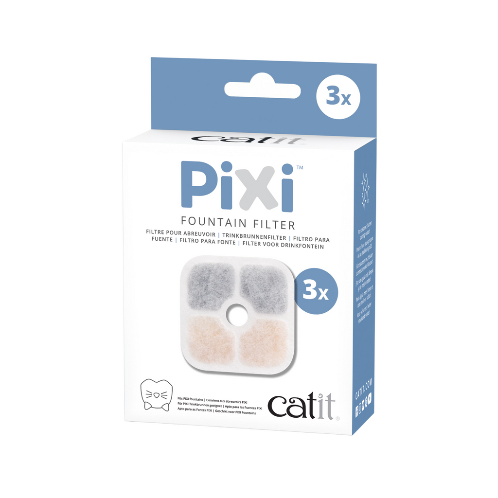 Catit Pixi Fountain Filter Cartridge 3/pk