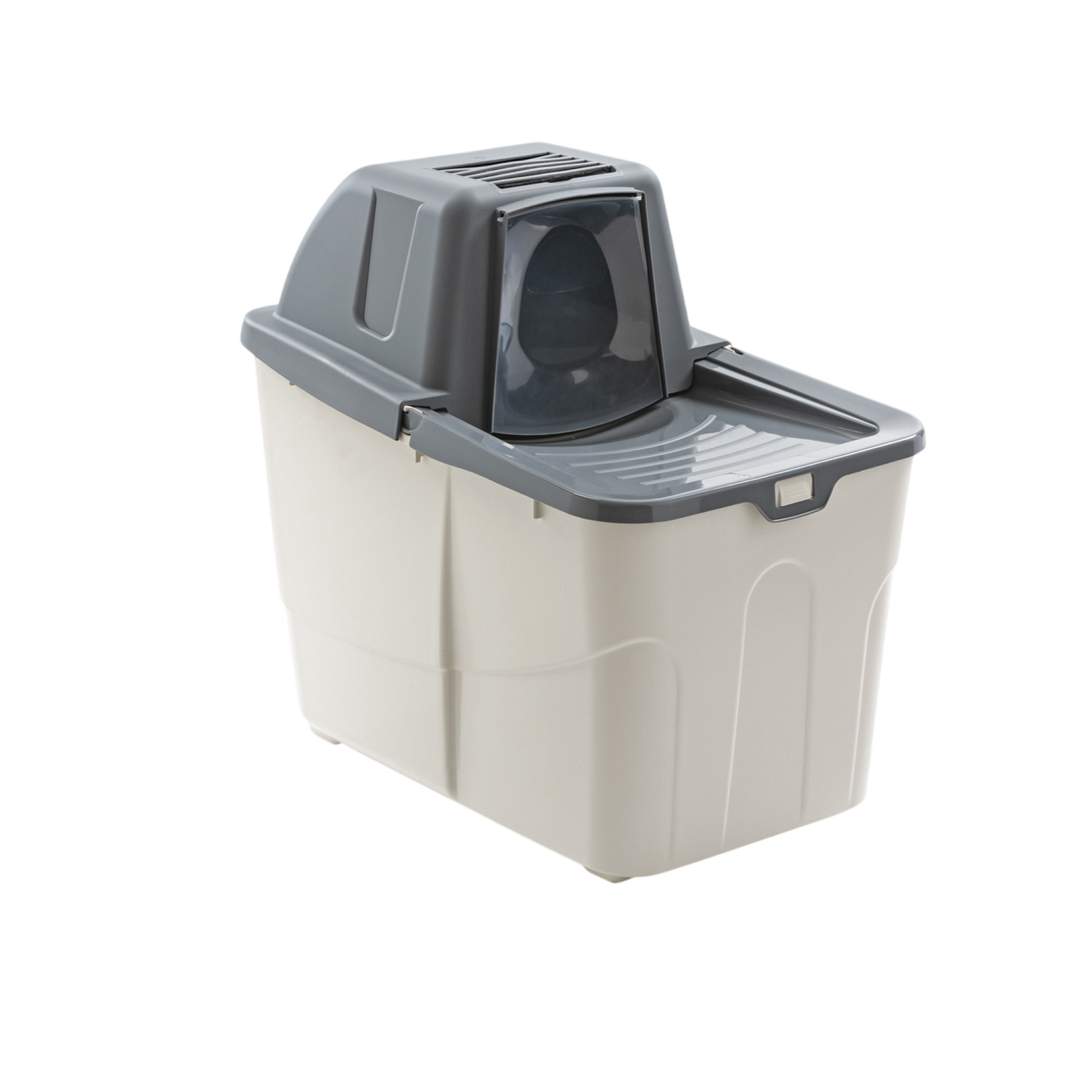 Buxo Close Cat Litter Box Grey 58 x 39 x 56 cm