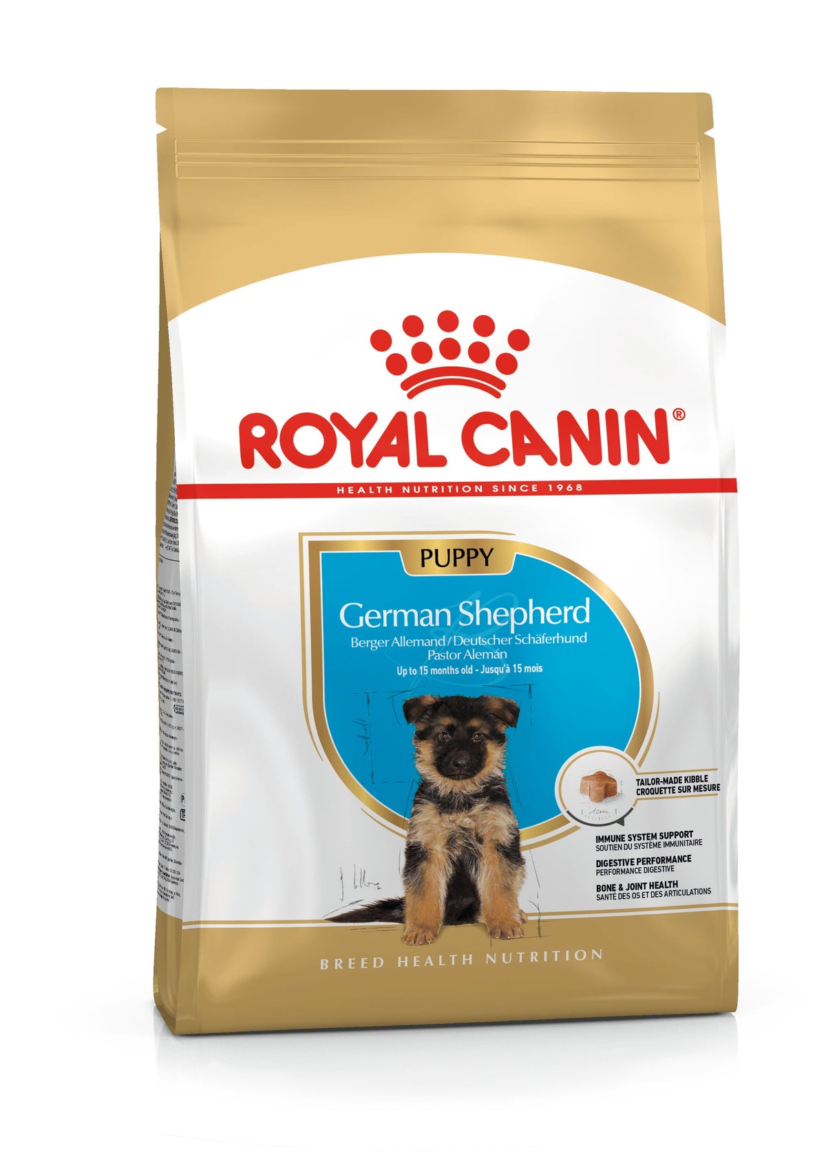 Royal Canin Breed Health Nutrition German Shepherd Puppy Dry Dog Food – 12 kg – product pack