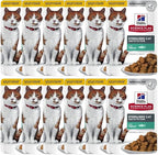 Hill's Science Plan Sterilised Cat Adult Cat Wet Food With Trout Pouches (12x85g)