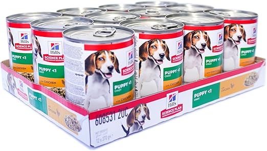 Hill's Science Plan Puppy Food With Chicken (12x370g)