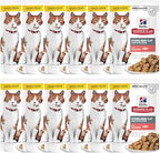 Hill's Science Plan Sterilised Cat Adult Cat Wet Food With Salmon Pouches (12x85g)