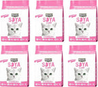 Kit Cat Soya Clump Soybean Litter  Strawberry 7L(1 Box  6pcs)