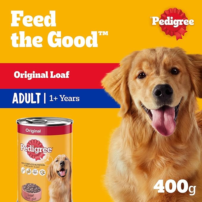 Pedigree Beef Loaf Wet Dog Food - 400G