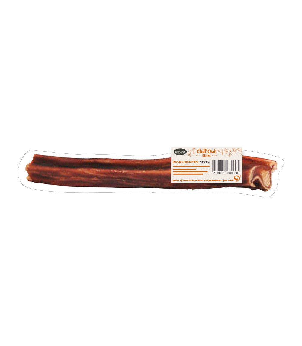 Hobbitalf Air Dried Extra Bull Pizzle Dog Treats - 20CM