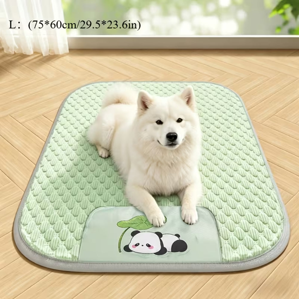 Coco Kindi Premium Pet Cooling Mat for pets 75 × 60 cm (Green)