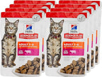 Hill's Science Plan Adult Wet Cat Food Beef Pouches (12x85g)
