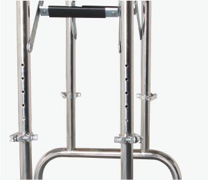 Aeolus Height Adjustable Folding Table With Grooming Arm Kit(120*60*81-93cm)