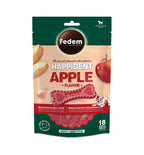 Fedem Happident Petite Dog Treats – Apple Flavour 144g (18 pcs)