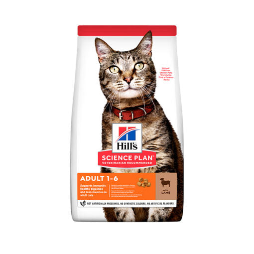 Hill's Science Plan Adult Cat Food With Lamb (1.5kg)