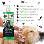 Bugalugs Aloe & Kiwi Soothing Dog Shampoo - 500ML