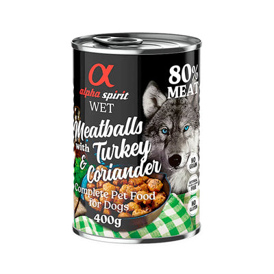 Alpha Spirit Meatballs Turkey and Coriander (400 g)