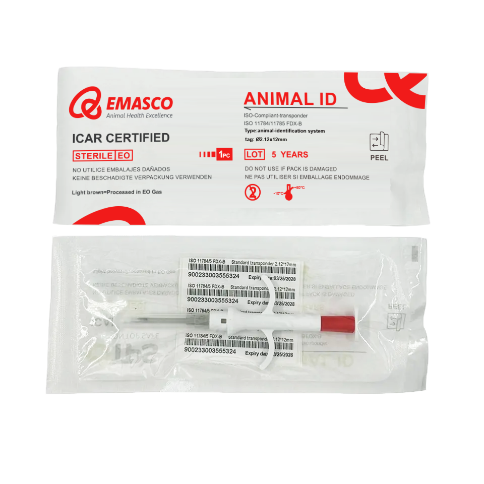 Animal Syringe with Microchip (1.25*8mm)