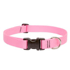 BASICS Adjustable Collar PINK 3/4Inch FOR MEDIUM DOGS
