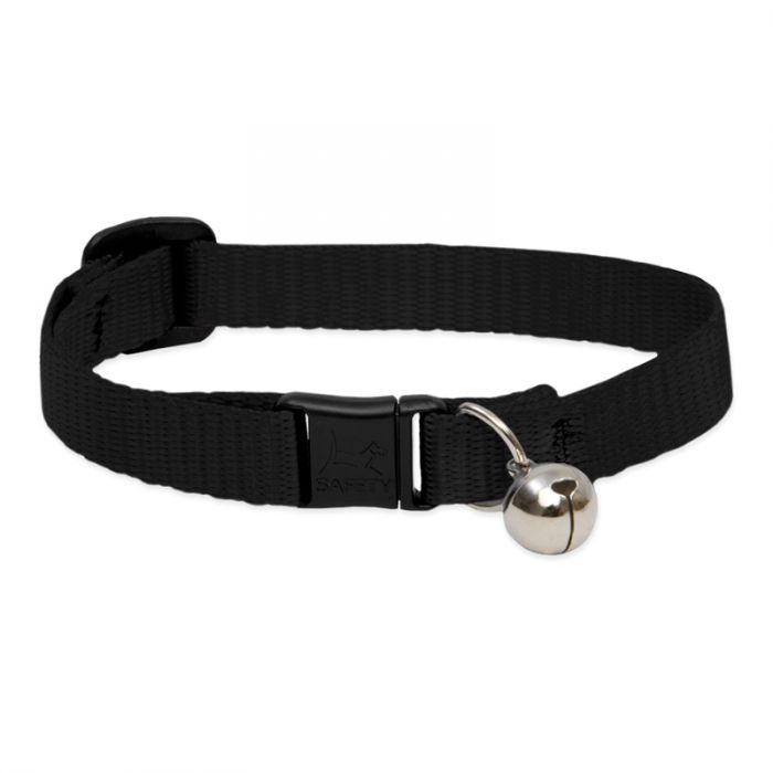 Basic Solids Safety Cat Collar with Bell