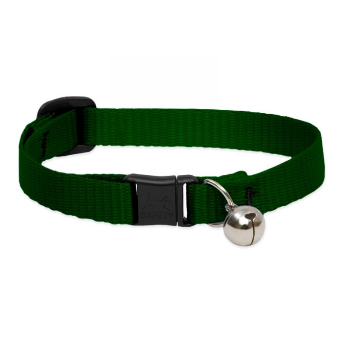 Basic Solids Safety Cat Collar with Bell