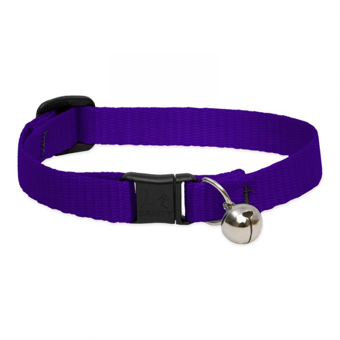 Basic Solids Safety Cat Collar with Bell
