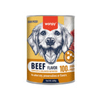 Wanpy Complete Pâté Canned Food for Dogs (Beef) – 400g