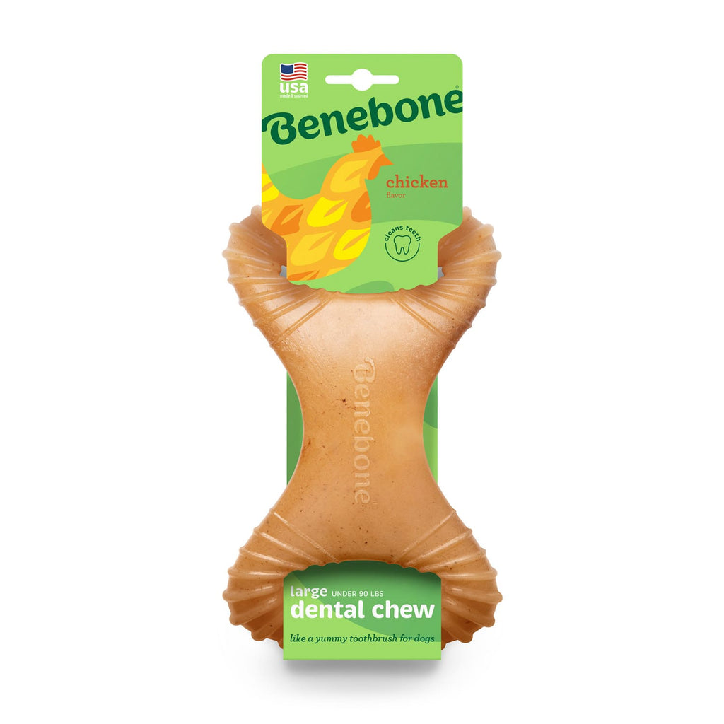 Benebone Dental Dog Chew Toy – Chicken