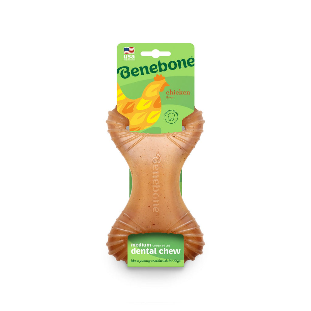 Benebone Dental Dog Chew Toy – Chicken