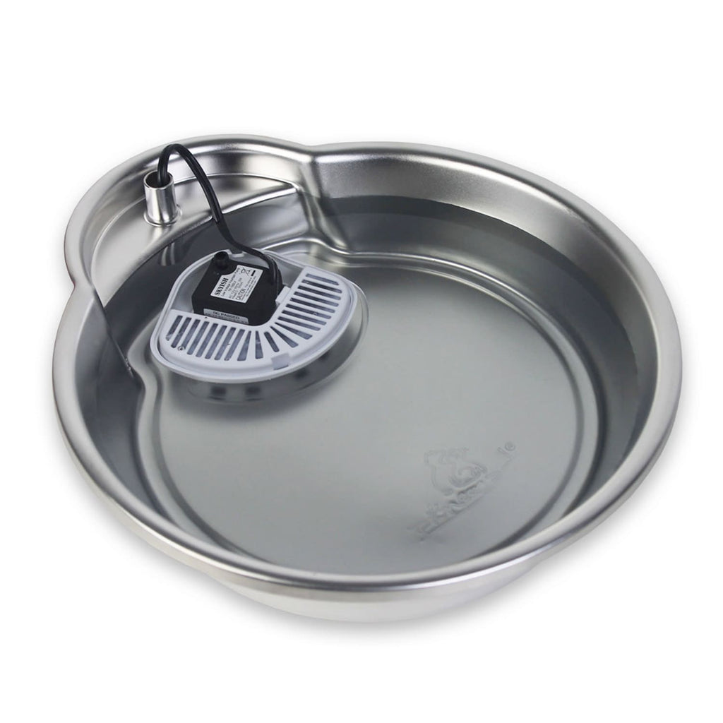 Big Max Pet Drinking Fountain 128oz – Stainless Steel