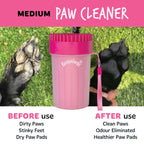 Bugalugs Paw Cleaner Cup For Dogs & Cats Pink