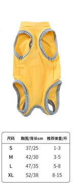 Cozy Paws Cat Surgical Recovery Suit - Small