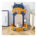 Cozy Paws Fish Shape Cat Scratching Board With Sisal Rope and Scratching Pad -41*33*62cm