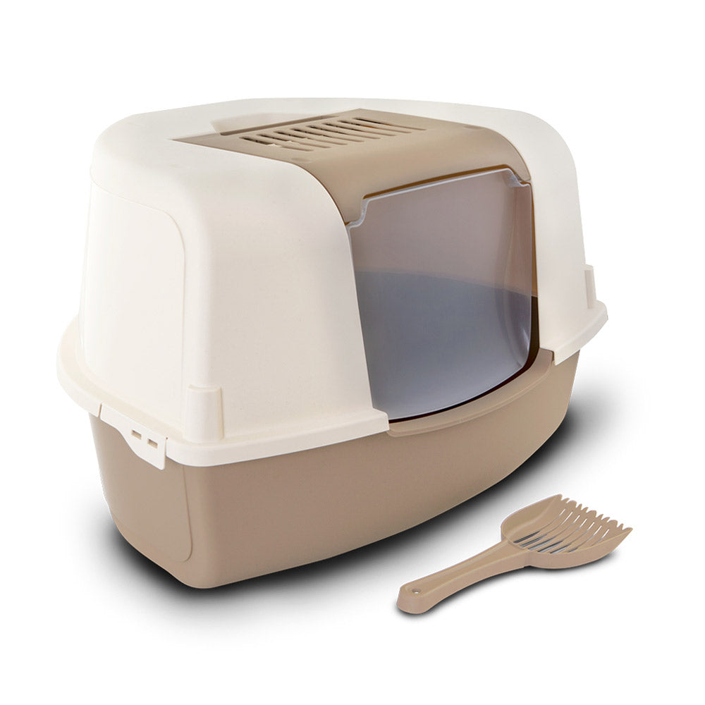 Toilet Ariel Corner Litter Tray and Scoop